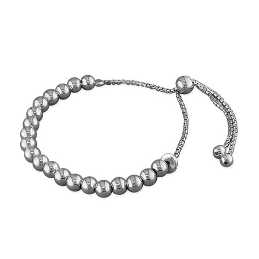 Silver ball adjustable bracelet Silver ball adjustable bracelet