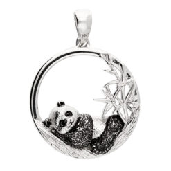sleeping panda pendant