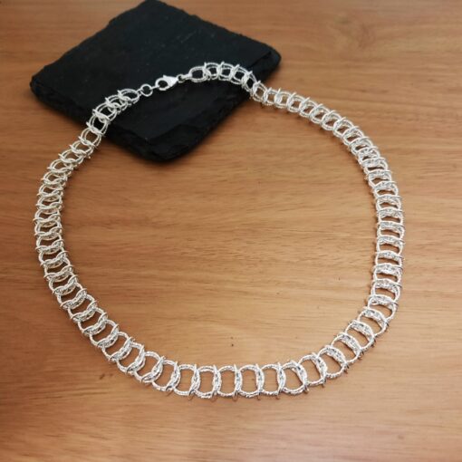 Textured Entwined Necklace