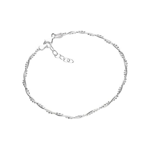 Bead and snake chain anklet Bead and snake chain anklet
