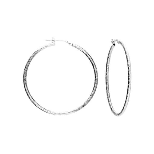 twist tube hoop earrings twist tube hoop earrings