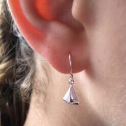 sail boat earrings1 sail boat earrings1