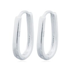 Oval Hoop Earrings Oval Hoop Earrings